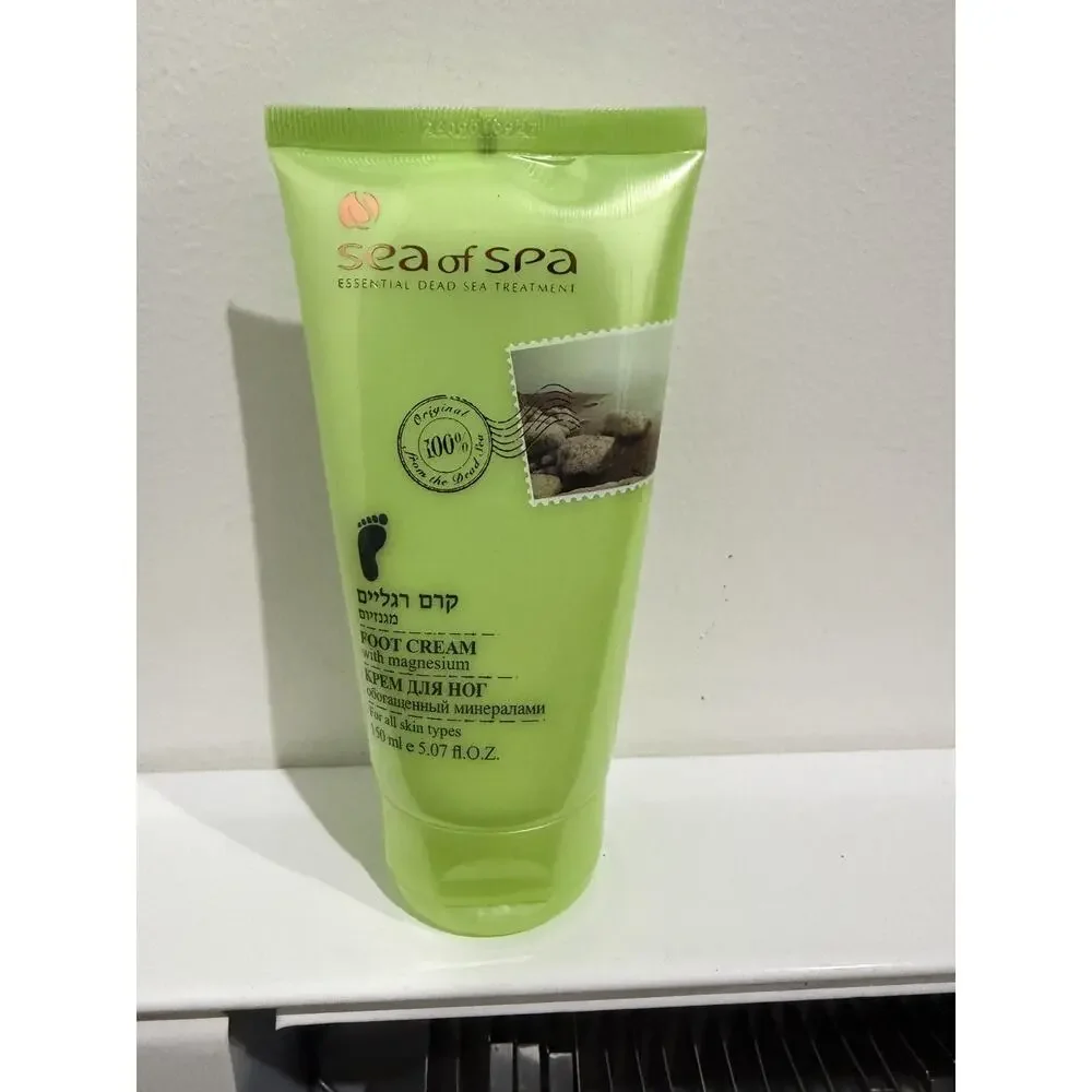 Sea of Spa HAND Cream Foot Cream with‎ Magnesium all skin types 5.07 oz/ea- NEW